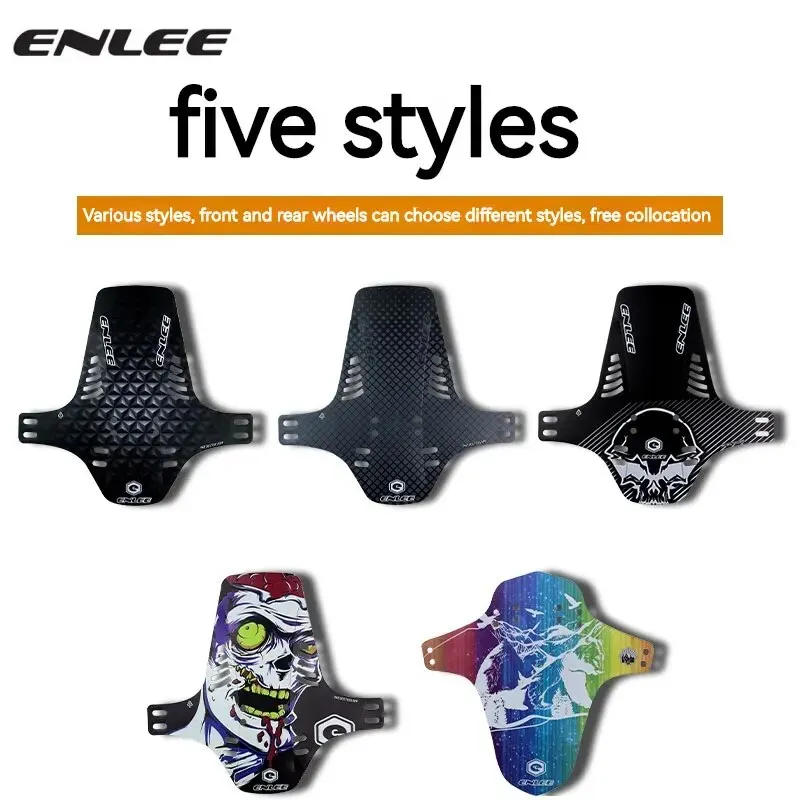 ENLEE Fahrrad Kotflügel Vorne/Hinten Reifen Rad Universal Kotflügel Mtb Rennrad Flügel Schlamm Schutz Radfahren Zubehör Fahrrad Kotflügel