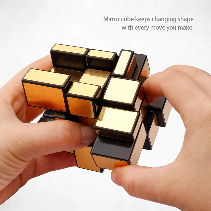 MoYu Gương Ma Thuật Cube Rubick 3X3 Đặc Biệt Rubix Chuyên Nghiệp 3X3X3 Tốc Độ Câu Đố Thần Tài Trẻ Em của Đồ Chơi Miễn Phí Vận Chuyển Rubick Cubo