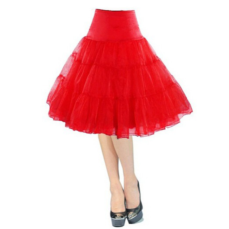 Sottogonne Lolita stile fiore da donna Crinolina Trambusto interno Cosplay Tutu Gonna gonfia Cancan sotto gli accessori