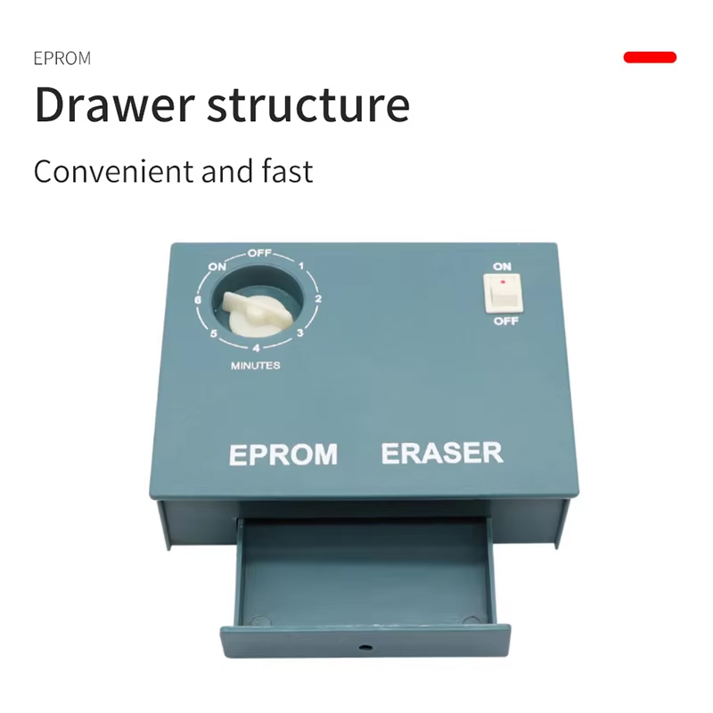 Borrador UV EPROM de 220V, luz ultravioleta, temporizador borrable, Chips semiconductores, borrado de radiación, Chips EPROM, datos