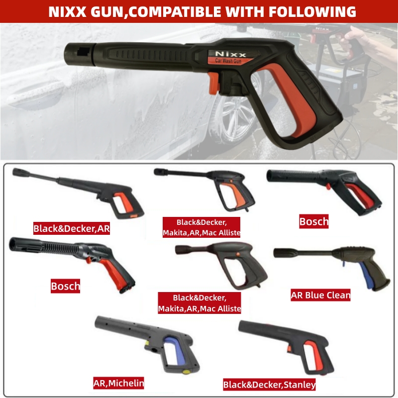 Ugello lancia per pistola a spruzzo per idropulitrice per idropulitrice AR Blue Clean Black Decker Bosch Michelin Makita Stanley