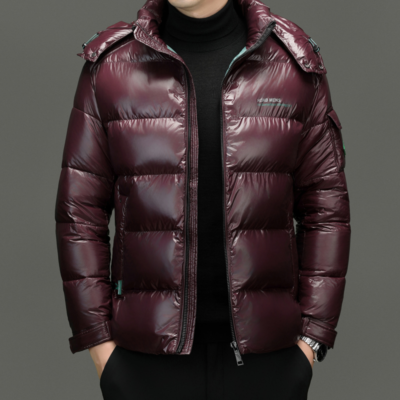 2025 nueva llegada chaqueta con capucha de invierno chaquetas de algodón tipo alféizar para hombres, parkas cálidas gruesas a la moda para hombres abrigo de invierno impermeable para hombre