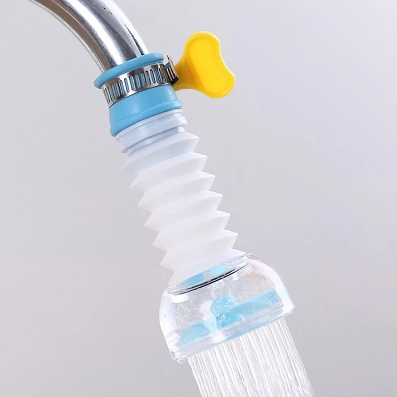 Universal 360 Rotation Faucet Bubbler Economizador de poupança de água Chuveiro, Adaptador de bocal de torneira de cozinha Acessórios pia