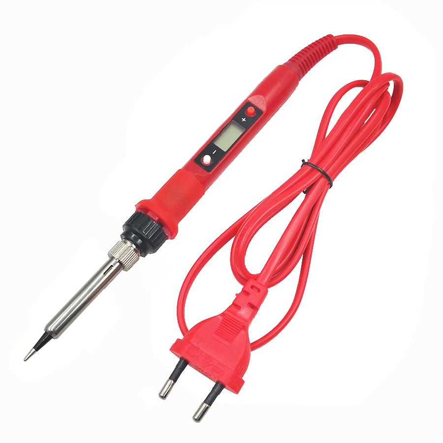 80W/120W Digital Electric Soldering Iron Set Kit 220V 110V Temperature  Adjustable LCD Display Solder Welding Iron Tool Tips