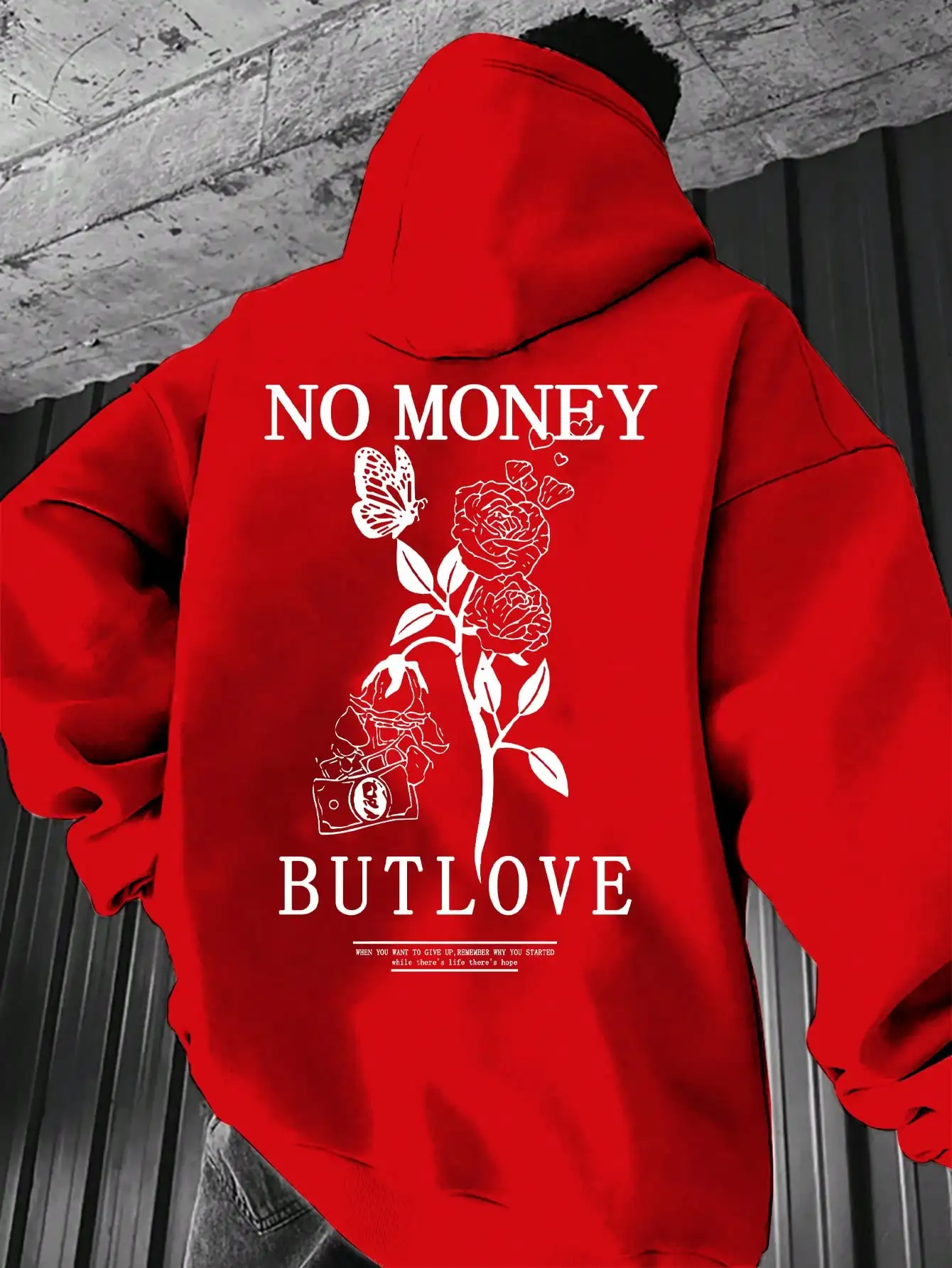 Moda primavera e outono casal estilo jaqueta com capuz novo solto masculino floral carta impressão com capuz moletom de lã S-3XL