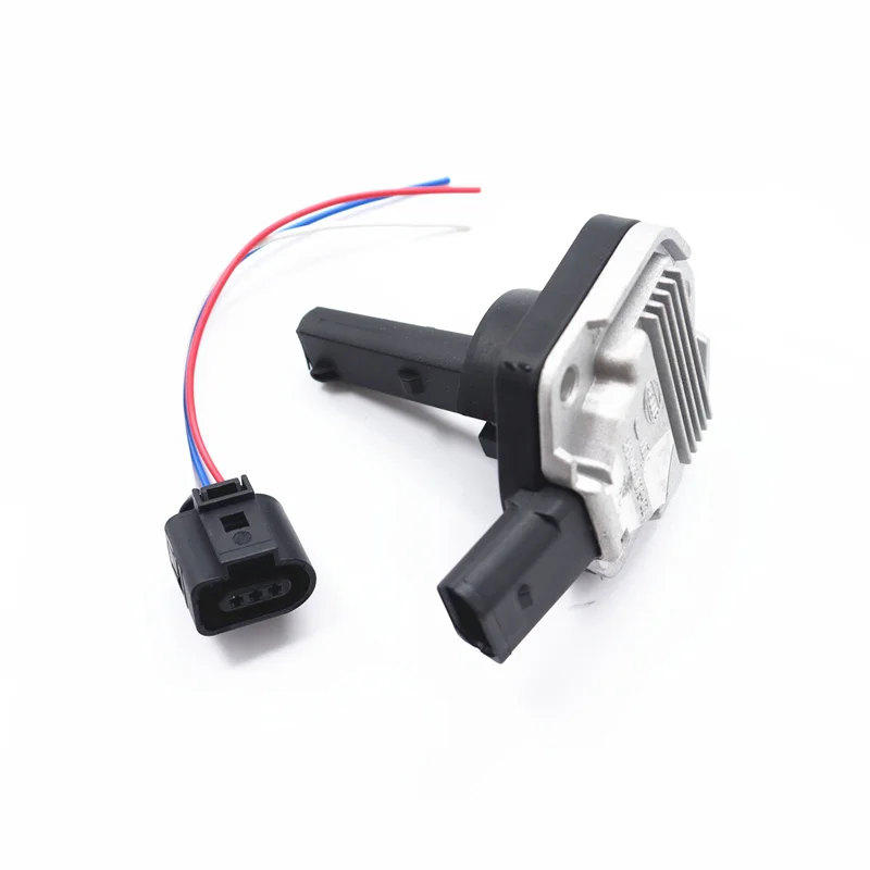 Para Volkswagen Passat B5 Golf 4 MK4 Jetta Audi A3 8L A4 B6 A6 C5 Skoda Seat Leon OEM Sensor de nivel de cárter de aceite 1J 0907660 B 6PR 008079