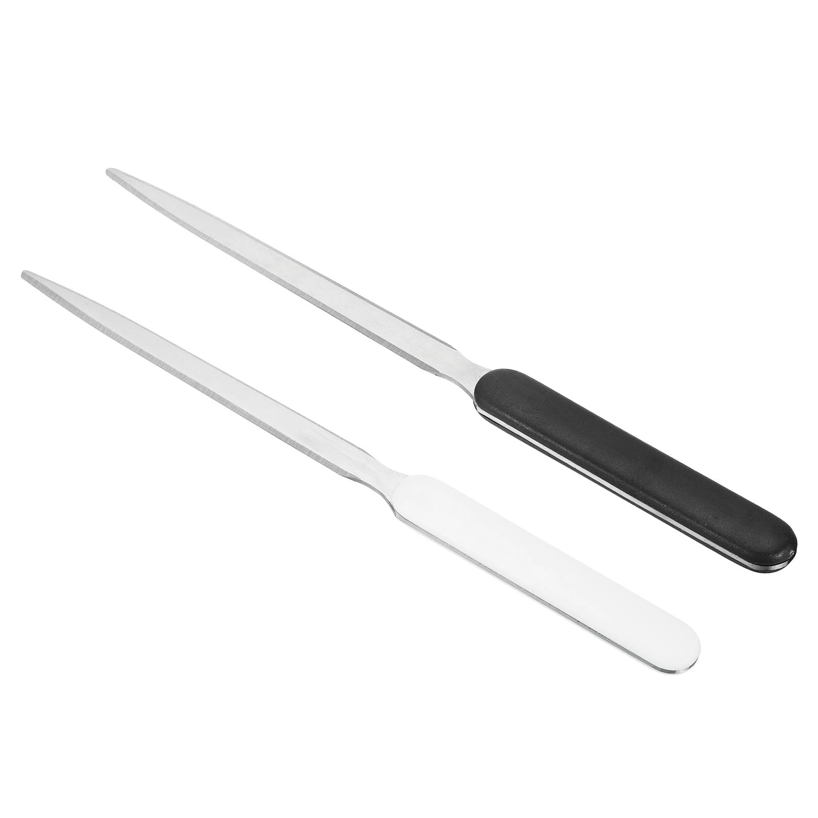 2Pcs Letter Opener Knife Stainless Steel Lightweight Handle Express Package Cutter Envelope Mail Opener for Parcel Box Open