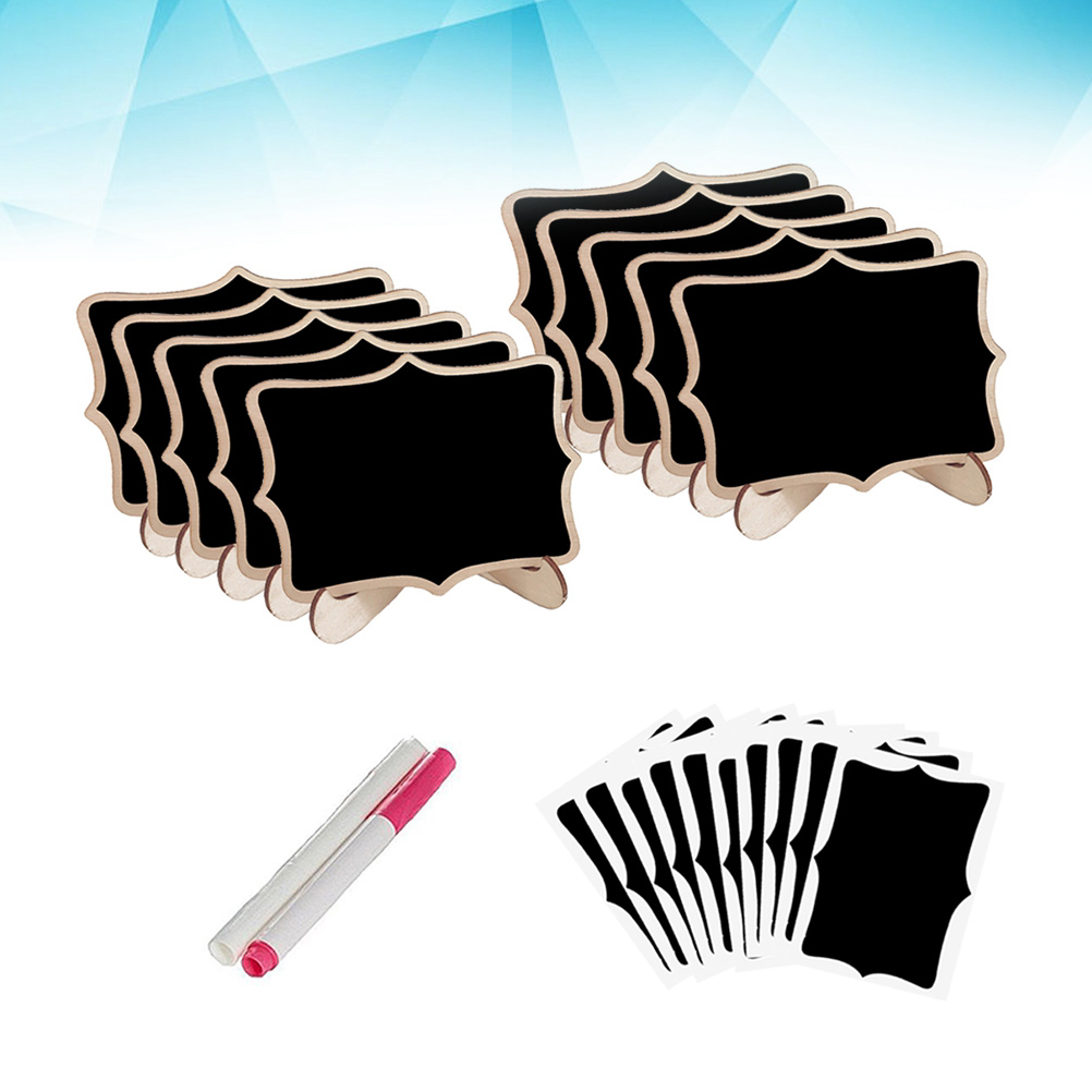 Quadros Blackboard com Easel Stand, Quadro Pequeno para Casamentos Mensagem