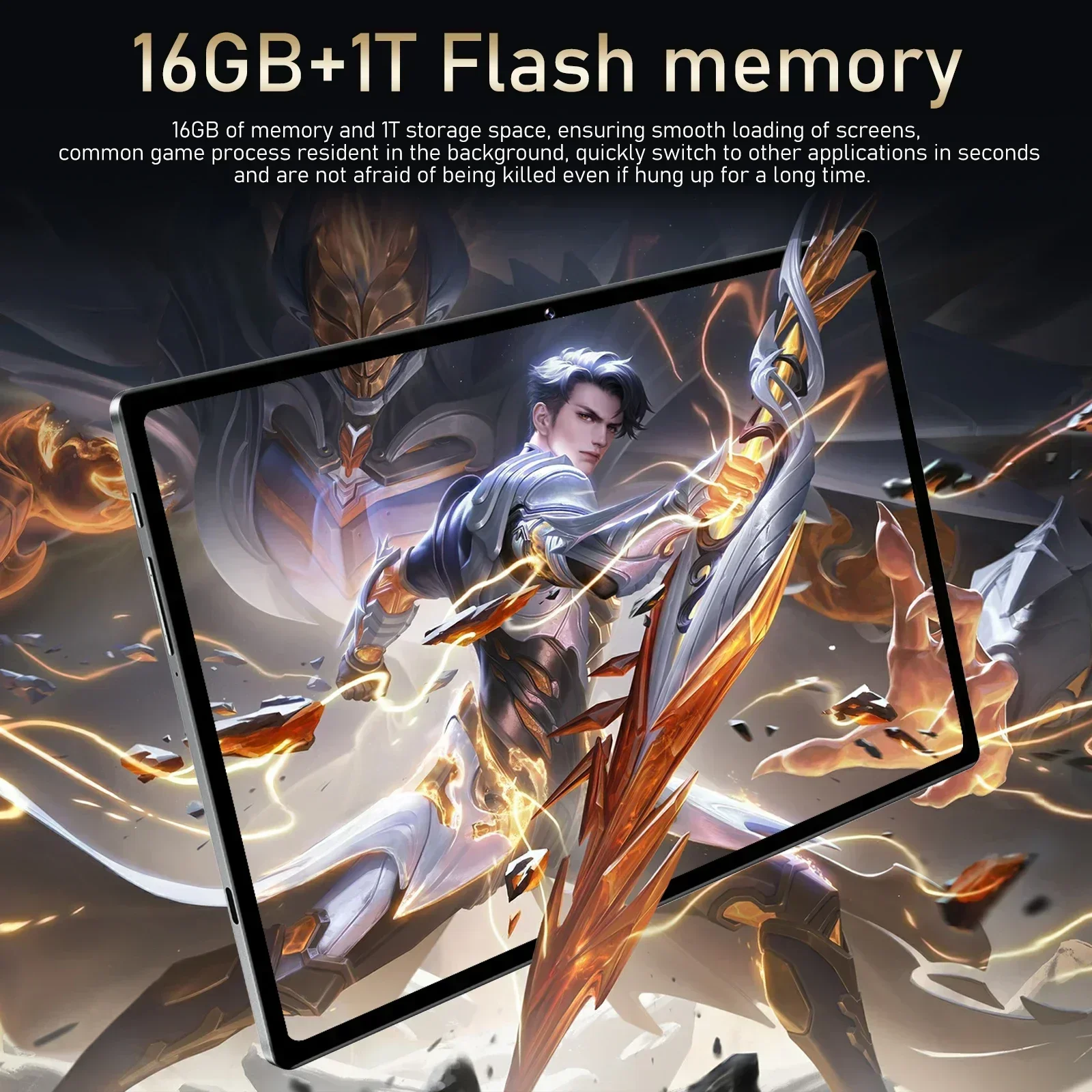 Original Pad 6S Pro Tablet 10.1 inch 16GB+1024GB  Android 14 Snapdragon 8gen2 Global 10000mah 5G Dual SIM WIFI  HD Full Screen