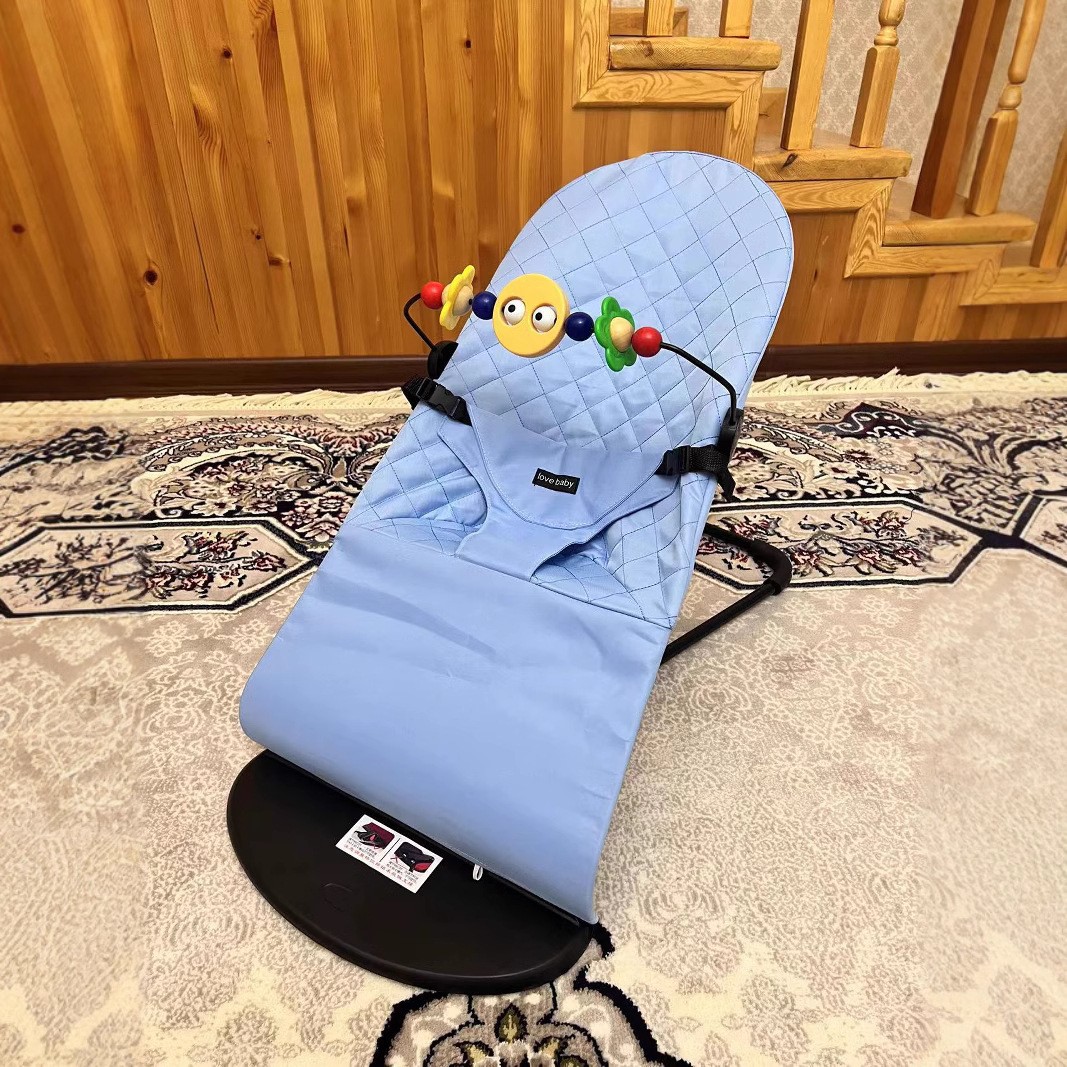 Chaise à bascule pour bébé, berceau apaisant, pliable, Balance, coaxiale, bébé pour dormir, artefact, vente en gros