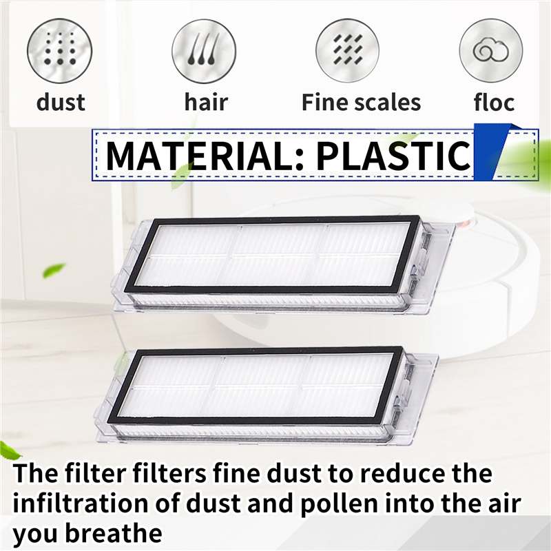 For Xiaomi Roborock S5 Max S6 Max S6 Pure S6 Maxv S50 S51 S55 S60 S65 S5 S6 Vacuum Cleaner Main Side Brush HEPA Filter
