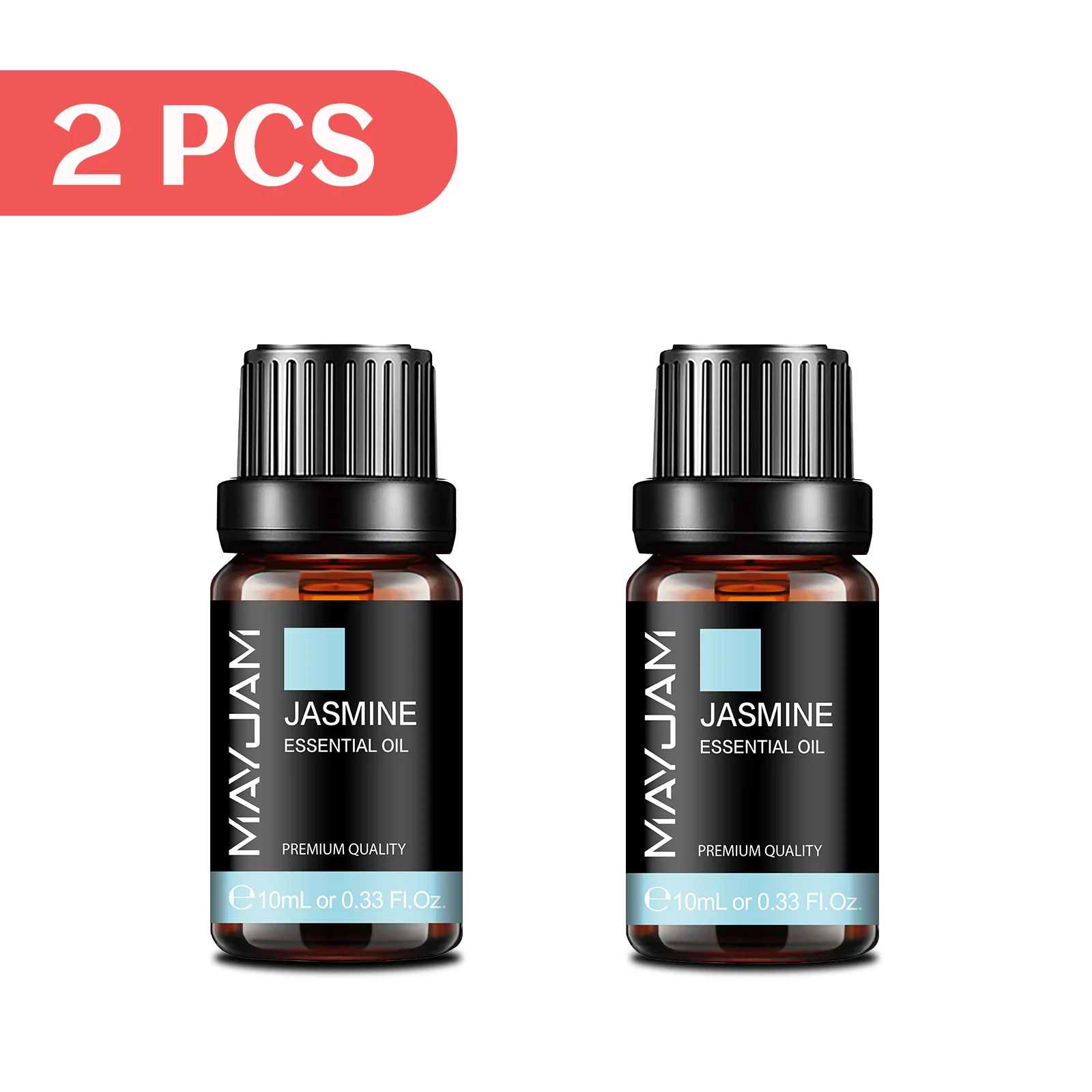 MAYJAM 2-Flaschen ätherisches Öl Vanille Lavendel Eukalyptus Sandelholz Jasmin Zedernholz Patchouli Zimt Excelentes Aromen