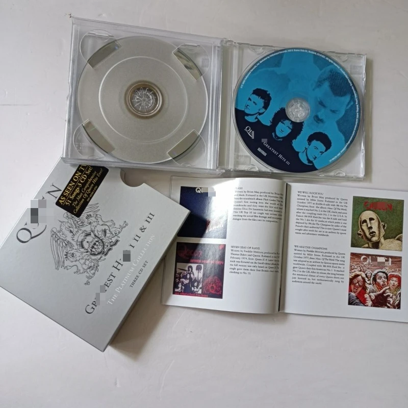 ヨーロッパとアメリカのバンド アルバム ハードカバー コレクション 3CD ロック コレクション ポップ ソング