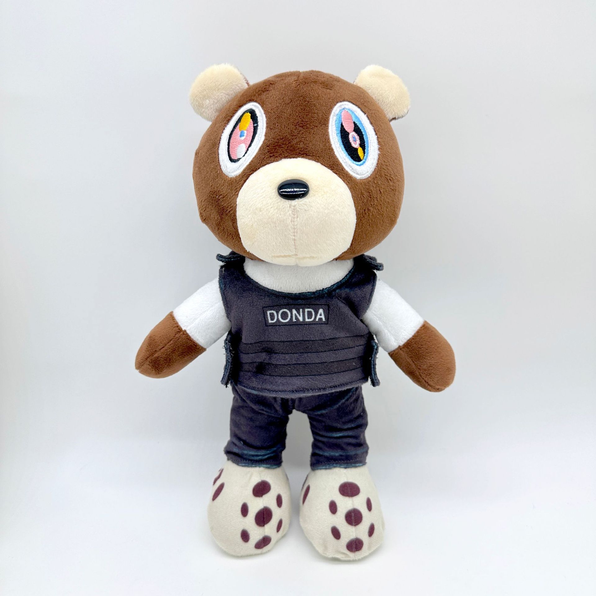 26–30 cm Kawaii Kanye Dropout Bär Teddybär Plüschtiere Kanye West Abschluss Weiche Angefüllte Home Room Decor Geburtstagsgeschenk