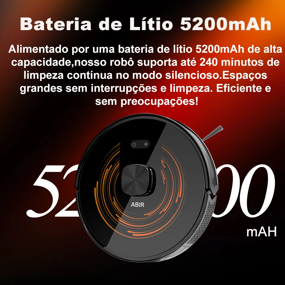 Aspirador robô K30 – Com autovazamento, laser duplo, luz UV, mapeamento multi-pisos, limpeza automática de tapetes e 240 min de autonomia,Voltagem única 220V-240V