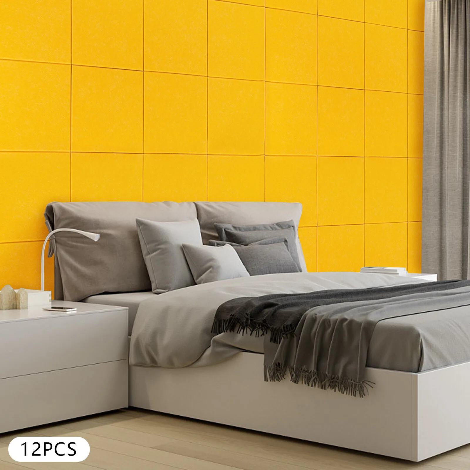 12tlg 11,8 * 11,8 pol. Akustikplatten Hoher Dichte Paneele Schalld weganded Platten Für Studio Büro
