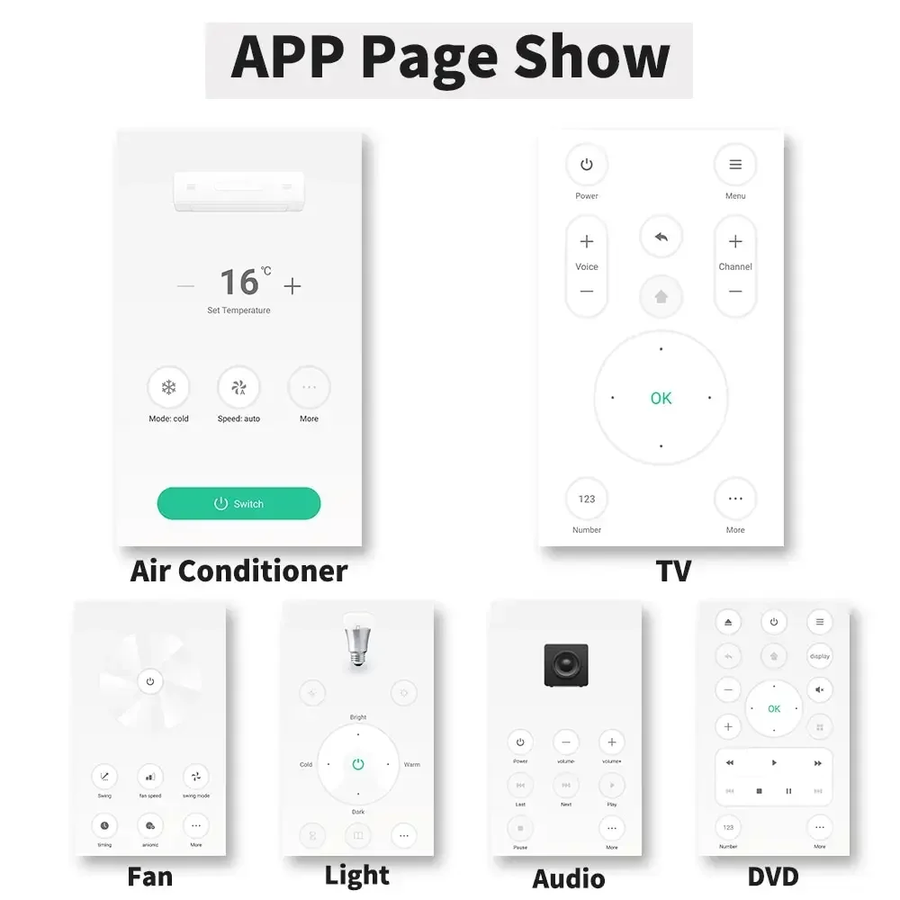 Tuya wifi inteligente ir controle remoto vida inteligente app substituir tv dvd aud ac remoto funciona com alexa google casa