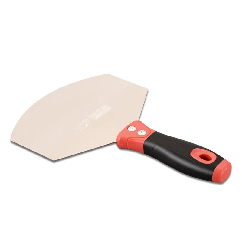 1PC สแตนเลสสตีลสีพลาสเตอร์พลั่ว Putty Knife Scraper Blade สี Feeder บรรจุไม้พายเครื่องมือก่อสร้าง