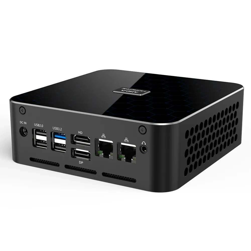 Morefine AMD Gaming PC M600 Rzyen 9 8945HS Mini-PC Gamer-Desktop-Computer 2xDDR5 2xPCIe4.0 2x2,5G LAN Windows 11 HTPC WiFi6 BT5.2