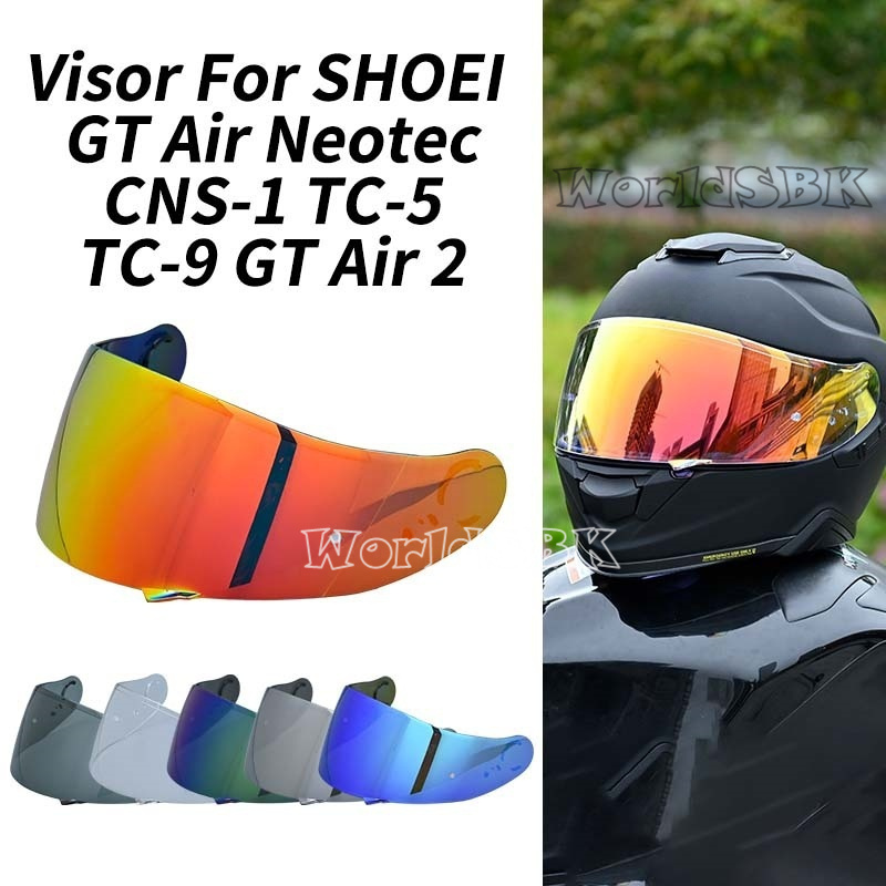 Козырек для шлема SHOEI GT Air Neotec CNS-1 TC-5 TC-9 GT Air 2, щиток для шлема с УФ-защитой, Casco Moto Face Shield Visera, лобовое стекло
