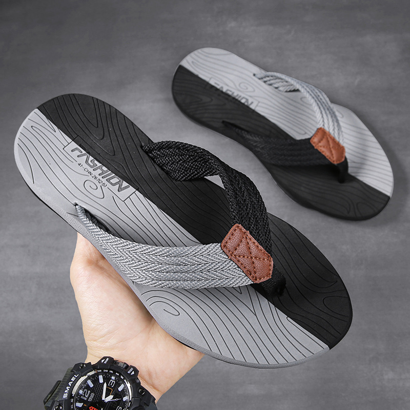 Männer Hausschuhe Sommer Flip-Flops Marke Mode Im Freien Bequeme Lässige Rutschen Schuhe Non-slip Strand Männer Sandalen