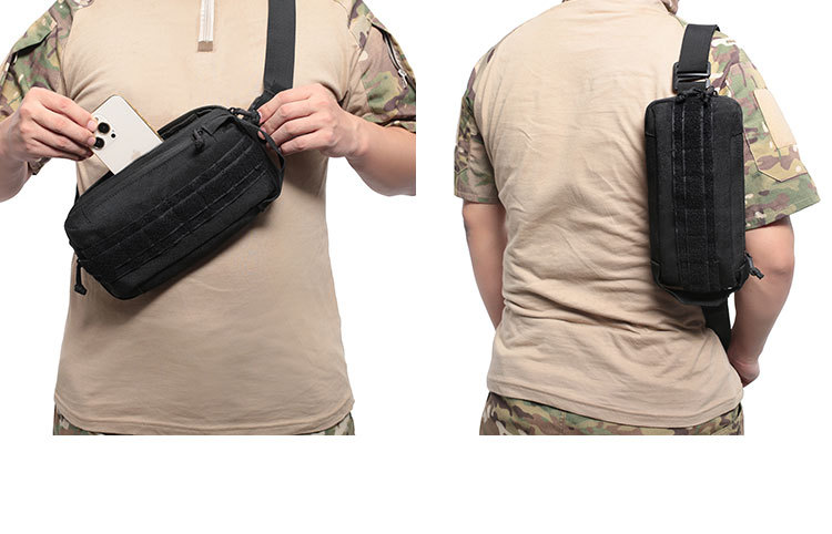 大容量1000Dナイロンショルダーバッグ,防水,ハンティングバッグ,ランニングウエストパック,クロスボディキャンプ用品,アウトドアバッグ