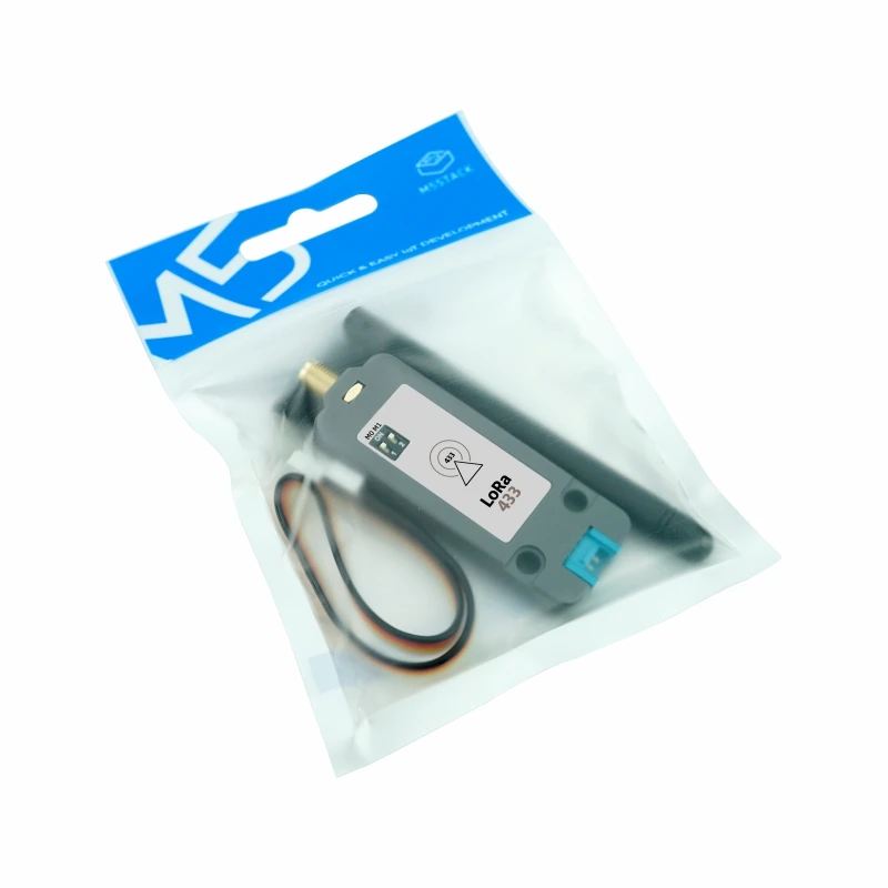 Unidad LoRa Oficial M5Stack 433MHz con Antena E220