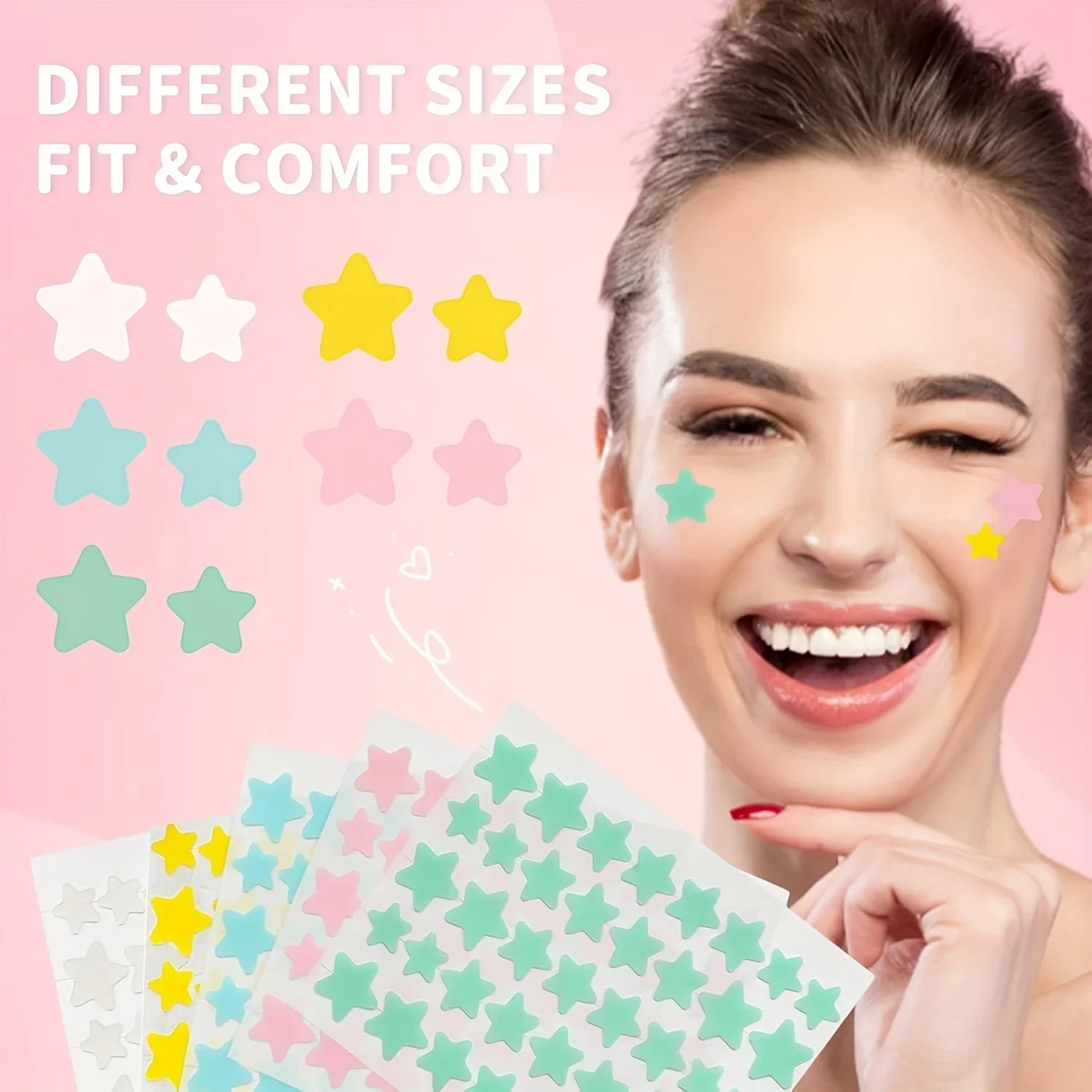 200 pz Acne Brufolo Patch Adesivi Trattamento Impermeabile Macchia di Rimozione Macchia Maschera Per Il Viso Strumento di Cura Della Pelle per Brufoli Nascosti