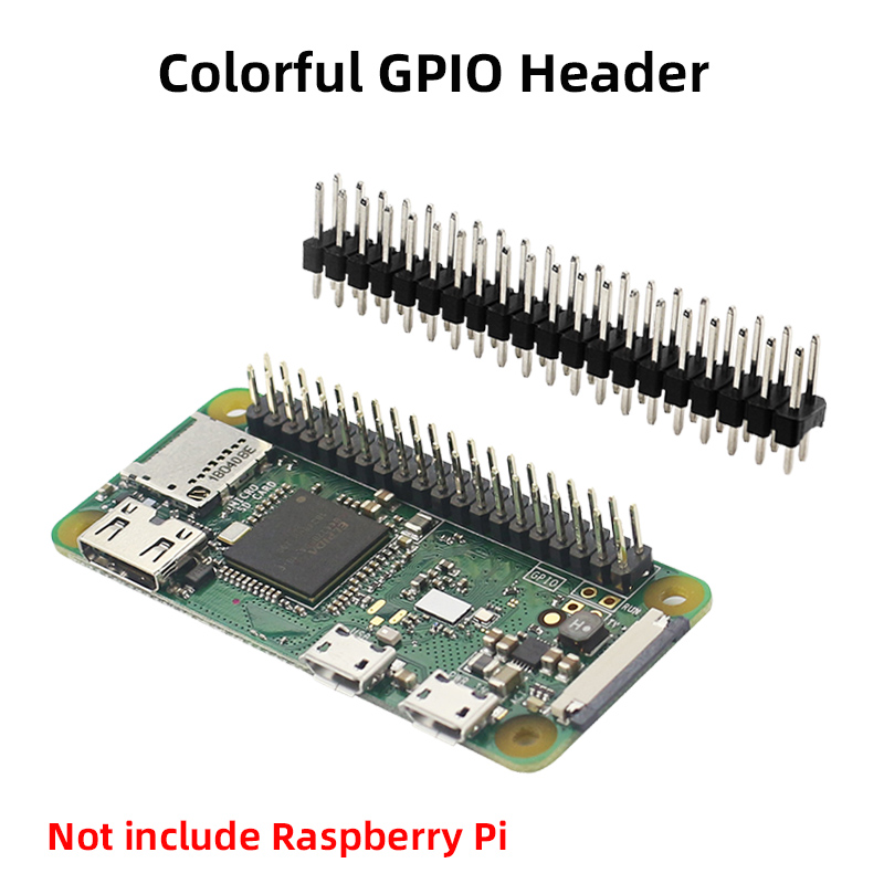 Raspberry Pi Zero USB OTG adaptador, Mini convertidor compatible con HDMI y cabezal GPIO de 40 pines para BPI-M2/M4 Zero Orange Pi Zero 2W