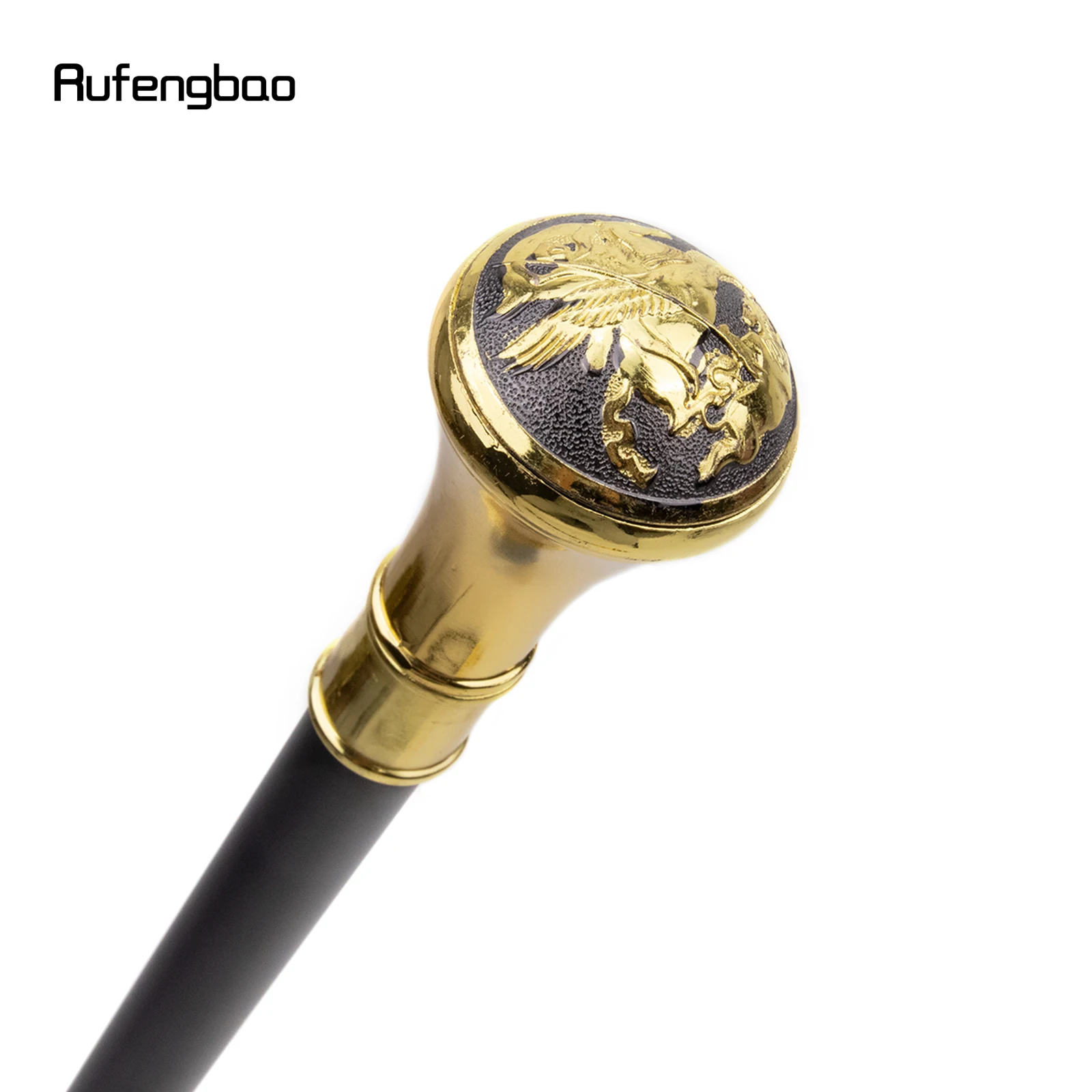 Goldene Griechischen Mythologie Hercules Totem Relief Walking Cane Mode Walking Stick Gentleman Luxus Crosier Knopf Spazierstock 93cm