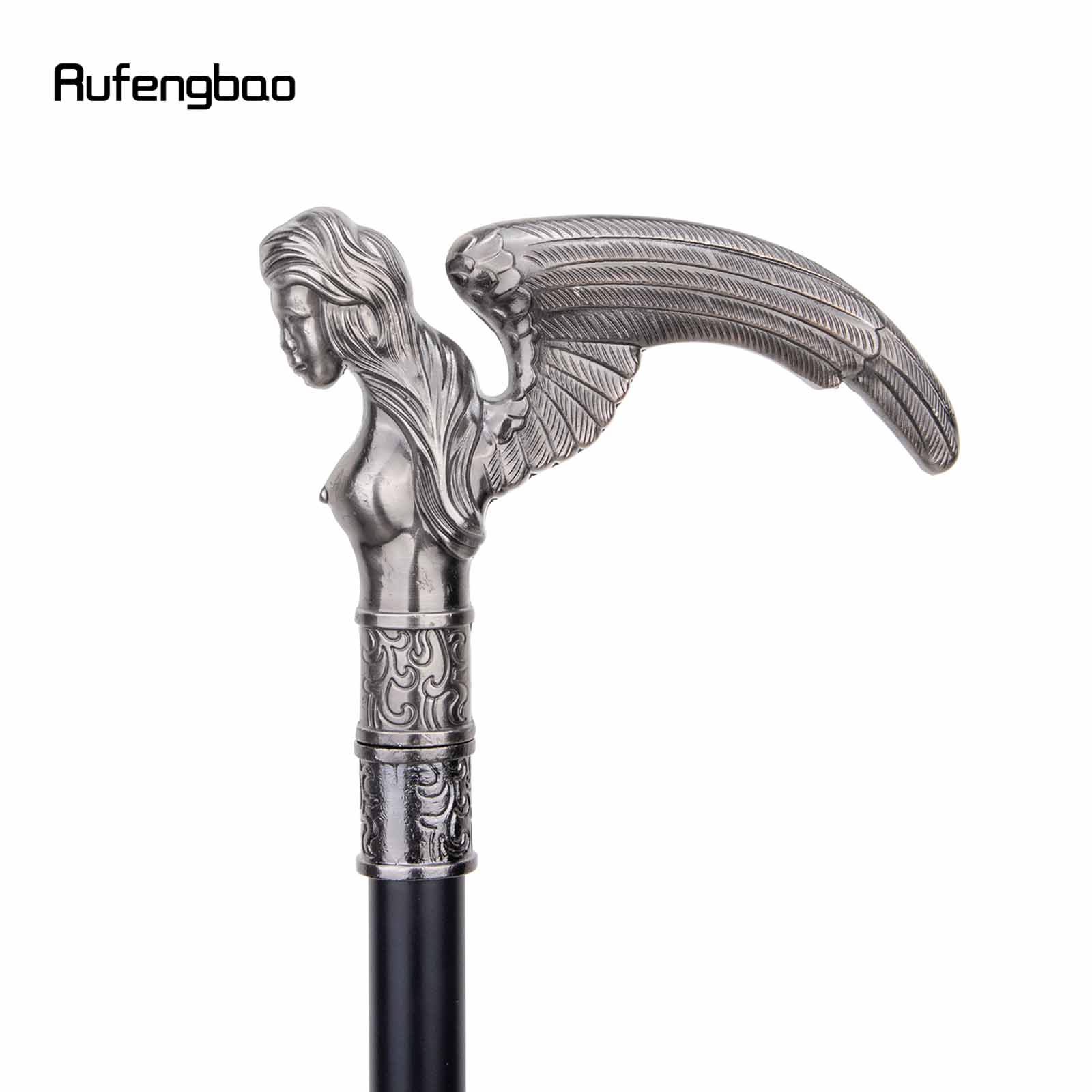 Anjo moda bengala decorativa vara cospaly festa do vintage elegante bengala crosier 93cm