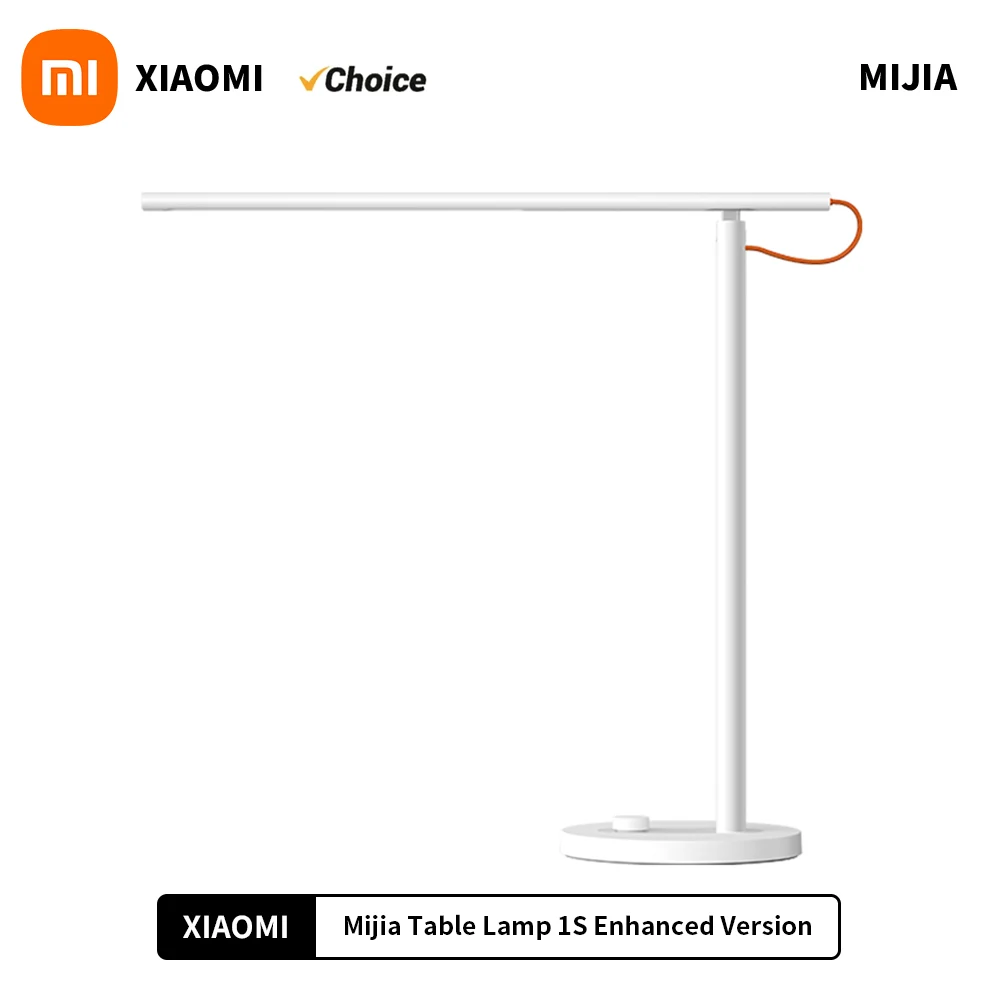 Xiaomi-lámpara de mesa Mijia 1S, versión mejorada, Ra95, alto índice de reproducción de Color, soporte de Control de voz, protección ocular, luz de escritorio plegable