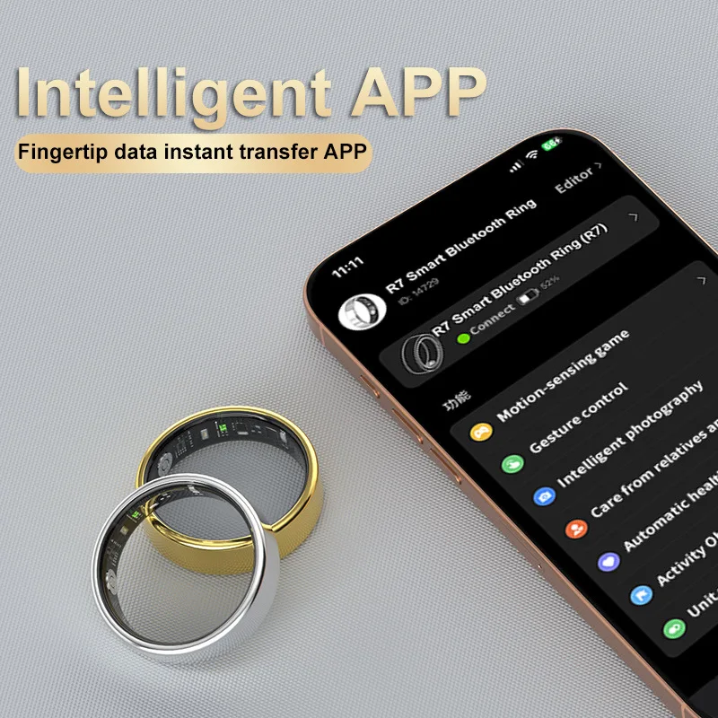 Nouveau 5ATM anneau intelligent GPS Tracker fréquence cardiaque pression artérielle moniteur de sommeil BT appel Mode Sport anneau intelligent hommes femmes pour Android IOS