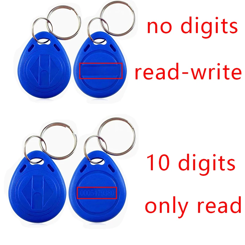 10 stks T5577 125 KHz Sleutel Kopie Herschrijfbare Beschrijfbare Herschrijven EM ID Keyfobs EM4305 RFID Tag Ring Card Proximity Token Toegang Duplicat