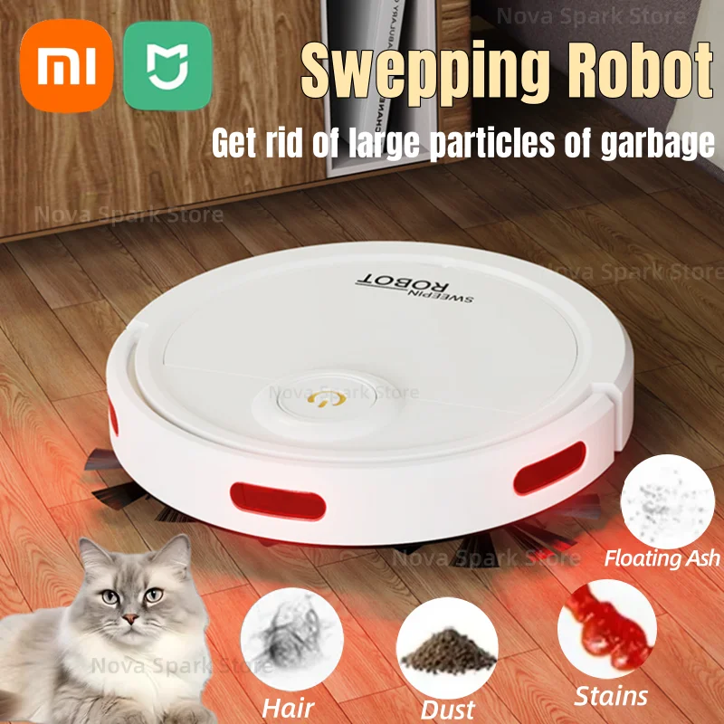 Xiaomi MIJIA-Robot de barrido automático inteligente, máquina de barrido y fregado con succión, electrodoméstico inteligente, Robots de limpieza de cocina