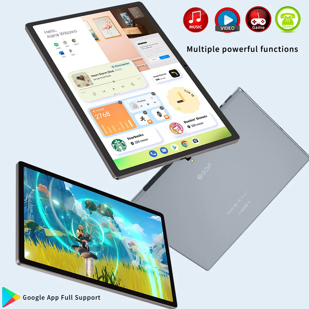 Nuevas tabletas de 14 pulgadas versión Global Android 12 Octa Core 8GB RAM 512GB ROM 4G LTE Dual SIM 5G Dual WiFi GPS Tablet PC 10000mAh