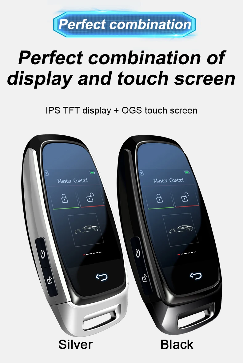CF920 Modifizierte Universal-Fernbedienung Display Smart LCD Schlüssel Komfortable Eintrag Auto Lock Keyless Go Für Audi/BMW/Ford/Mazda/Toyota/KIA
