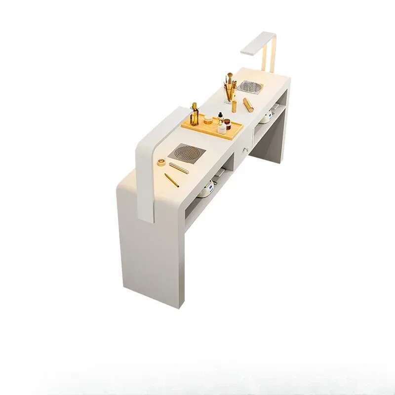 เล็บตารางเล็บตารางเฟอร์นิเจอร์ Salon ความงามเล็บ Designer Professional ความงามมุม REST Mesas De Manicura TECH โต๊ะ