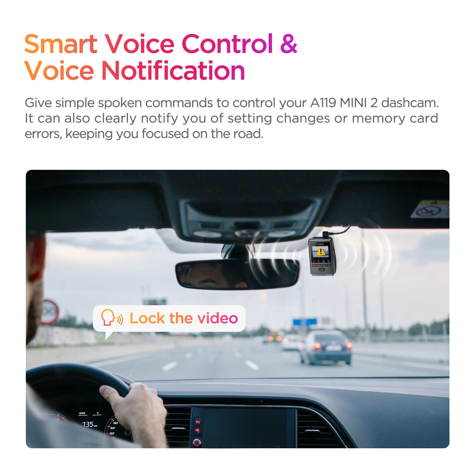 VIOFO A119 Mini DVR Xe Ô Tô 2K 1440P 60FPS Dash Cam Tích Wifi 5GHZ Và GPS đầu Ghi Hình Cho Xe Ô Tô Chế Độ Đỗ Xe