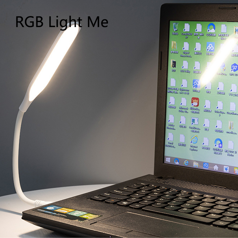 Luz LED portátil para el cuidado de los ojos, lámpara de lectura para estudiantes, teclado para ordenador portátil, iluminación para PC, luz nocturna, lámpara de escritorio con enchufe USB