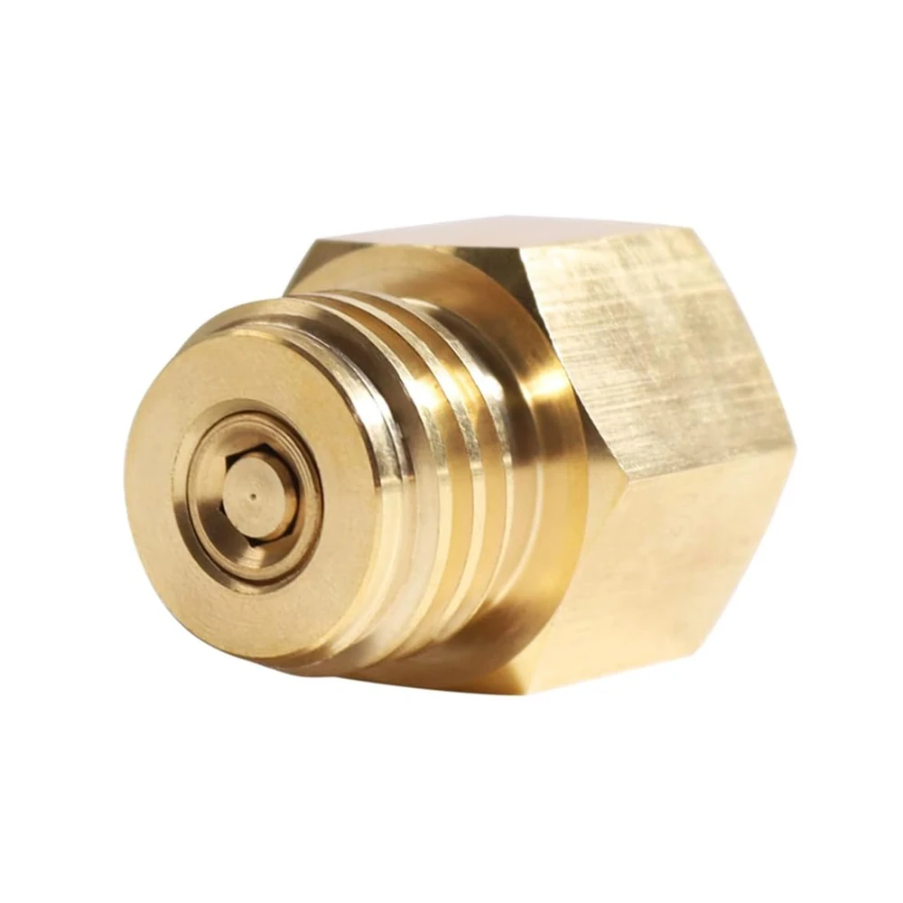 Copper Soda CO2 Conversion Adapter for Sodastream Cylinders Tr21-4 Female to Tr21-3 Male Quooker Cube Tank Output Adapter