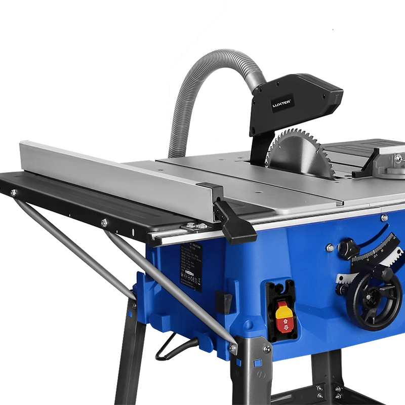 LUXTER Bảng Saw 255Mm 10 Inch Gỗ Gỗ Cắt Bụi Miễn Phí Với Phần Mở Rộng Di Động Máy Chế Biến Gỗ