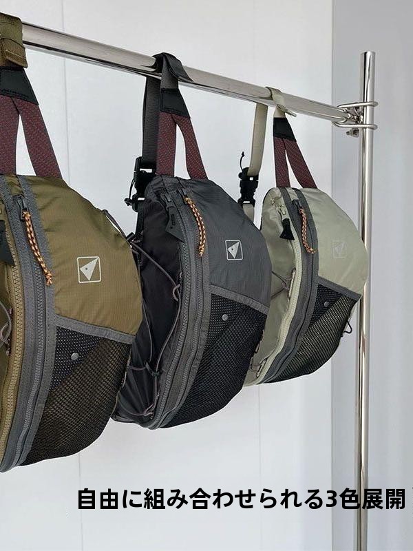 5L ユニセックスナイロンチェストバッグ高耐性アウトドアサイクリングスポーツバッグ耐摩耗性幾何学模様カジュアルスタイル折りたたみ式