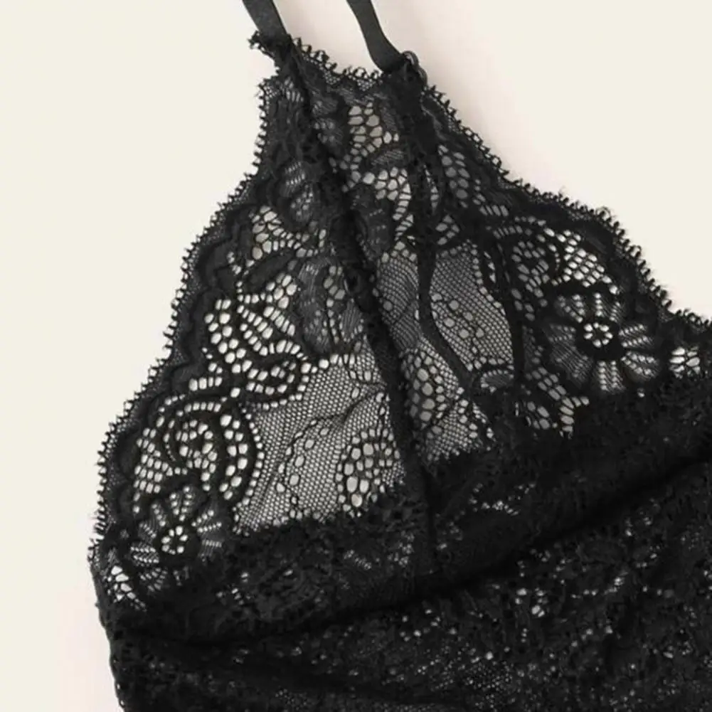 Shorts de spaghetti feminino, conjunto elástico de pijamas, camisola feminina monocromática, pijamas com renda
