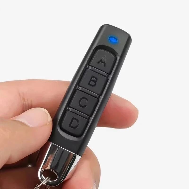 Abridor de puerta de garaje con código de 4 canales, Control remoto, copia de 433MHZ, duplicador de Control remoto, código de clonación, llave de coche