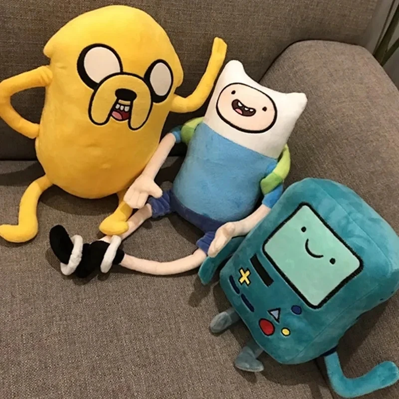 28-42 ซม.เวลาผจญภัยของเล่นตุ๊กตา Finn Jake Penguin ตุ๊กตาตุ๊กตาสัตว์ตุ๊กตา Plushes สําหรับเด็กของขวัญวันเกิด Party ตกแต่ง