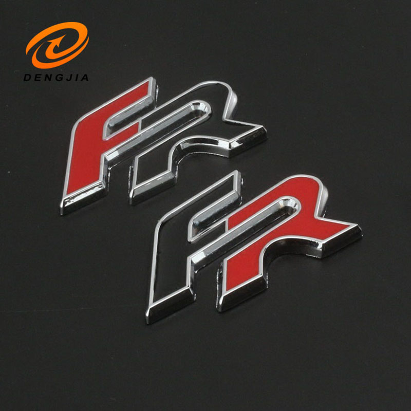 FR Car Self-adhesive Is Suitable For Seat Modification Standard Car Tail Label Body Metal Decoration Personalized Sticker