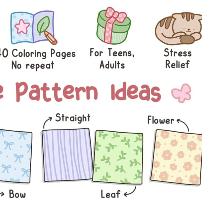 Girls' Alone Time - สมุดระบายสีสําหรับผู้ใหญ่และวัยรุ่น โดดเด่นด้วยกิจกรรมผ่อนคลายทุกวันที่น่ารักและสบาย ผ่อนคลาย