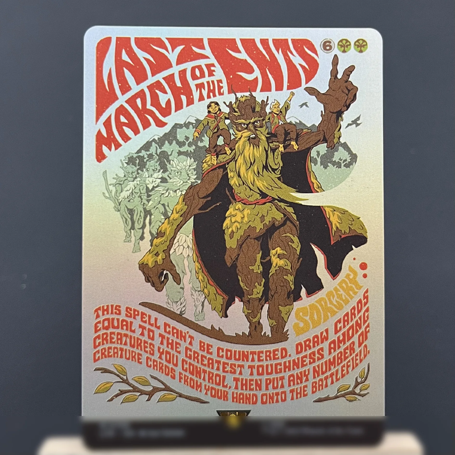 LTR LTC FOIL1-I03 Карты прокси-сбора Tcg The One Ring Sol Ring Sauron, the Dark Lord Orcish Bowmasters Mount Doom Gather