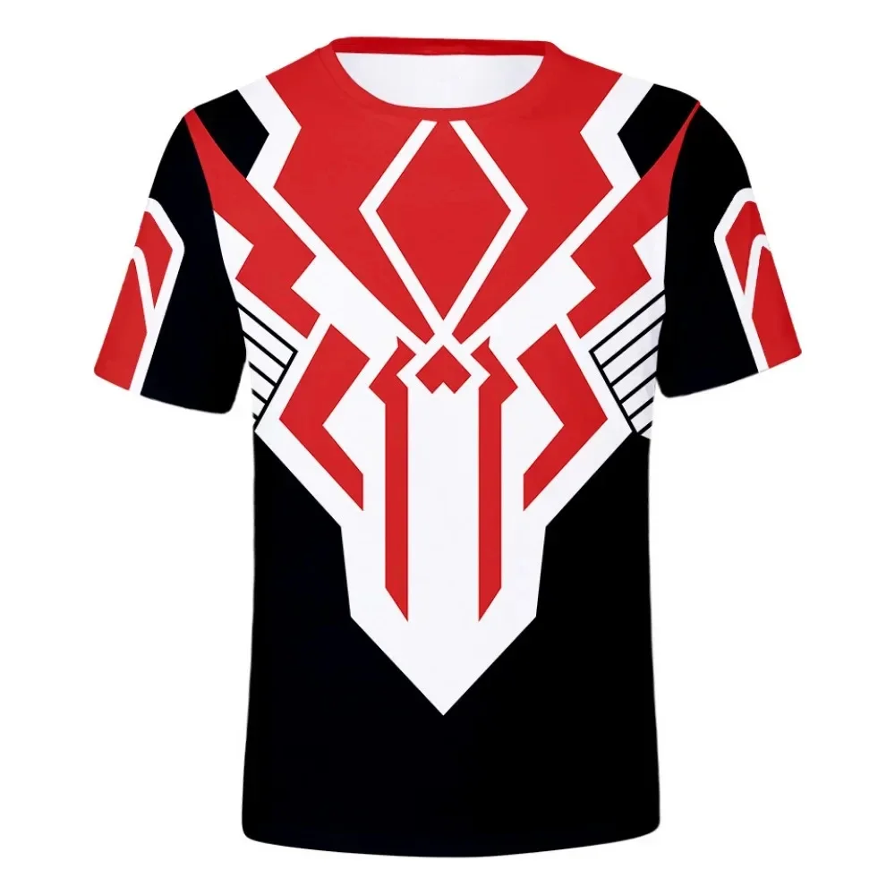 Camiseta con estampado 3D de animación a la moda para hombre y mujer, ropa de alta calidad, novedad de 2024